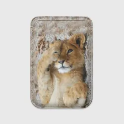 Картхолдер Magsafe магнитный Львенок