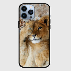 Чехол для iPhone 13 Pro Max Львенок