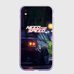 Чехол для iPhone XS Max матовый NFS