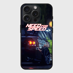 Чехол силиконовый для Apple iPhone 15 Pro Мax матовый NFS