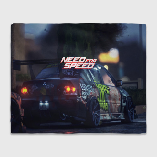 Плед 3D NFS, цвет 3D (велсофт)