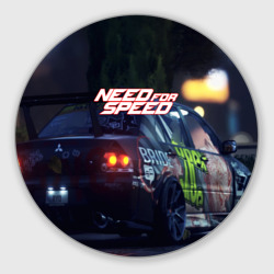 Круглый коврик для мышки NFS