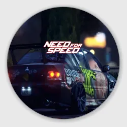 Круглый коврик для мышки NFS