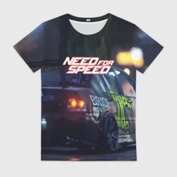 Женская футболка 3D NFS