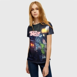 Женская футболка 3D NFS - фото 2