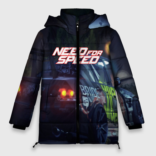 Женская зимняя куртка Oversize NFS, цвет черный