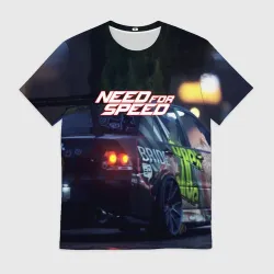 Мужская футболка 3D NFS