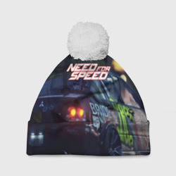 Шапка 3D c помпоном NFS