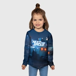 Детский лонгслив 3D Need for Speed - фото 2
