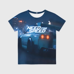 Детская футболка 3D Need for Speed