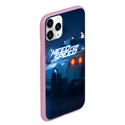 Чехол для iPhone 11 Pro Max матовый Need for Speed, цвет розовый - фото 3