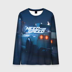 Мужской лонгслив 3D Need for Speed