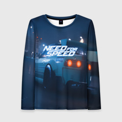 Женский лонгслив 3D Need for Speed