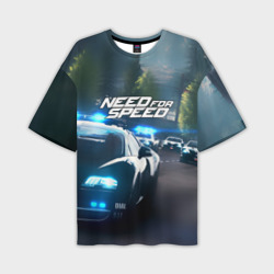 Мужская футболка oversize 3D Need for Speed