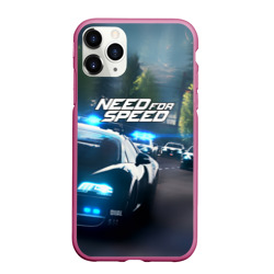 Чехол для iPhone 11 Pro Max матовый Need for Speed