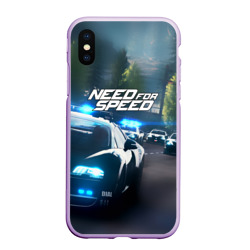 Чехол для iPhone XS Max матовый Need for Speed