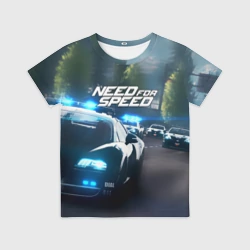 Детская футболка 3D Need for Speed
