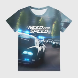 Женская футболка 3D Need for Speed