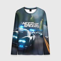 Мужской лонгслив 3D Need for Speed