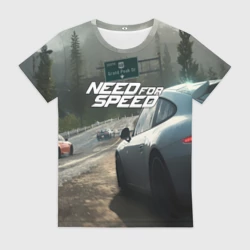 Женская футболка 3D NFS MW