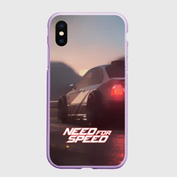 Чехол для iPhone XS Max матовый NFS