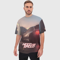 Мужская футболка oversize 3D NFS - фото 2