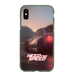 Чехол для iPhone XS Max матовый NFS