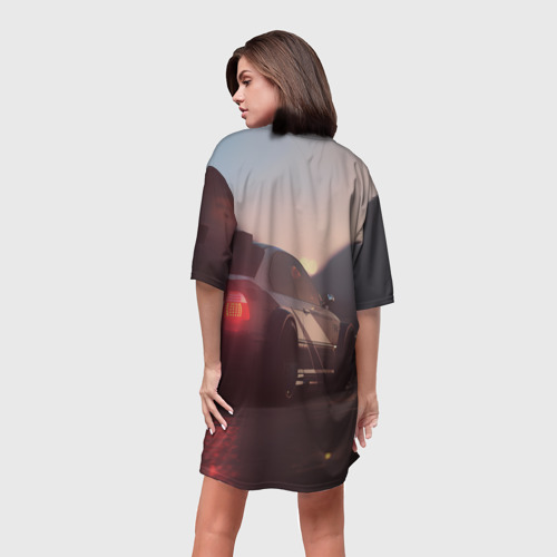 Платье-футболка 3D NFS, цвет 3D печать - фото 4