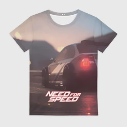 Женская футболка 3D NFS