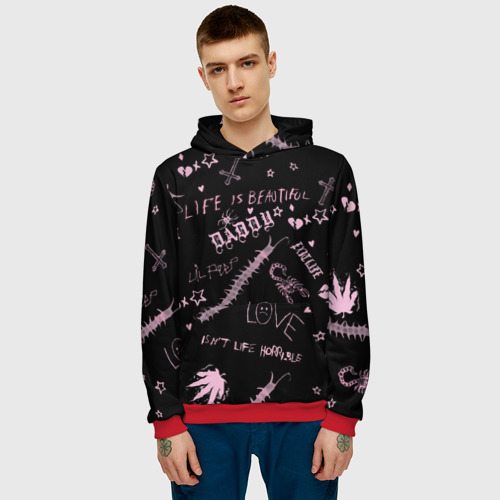 LIL PEEP - Life Is Beautiful, цвет: красный, фото 10