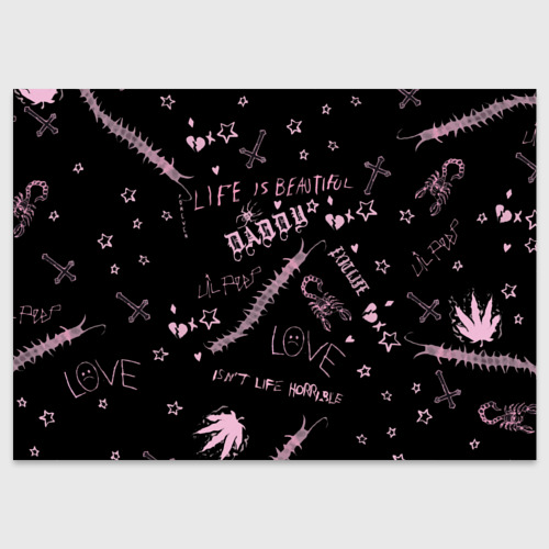 Поздравительная открытка LIL Peep - Life Is Beautiful