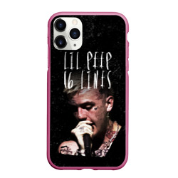 Чехол для iPhone 11 Pro Max матовый LIL Peep - 16 Lines