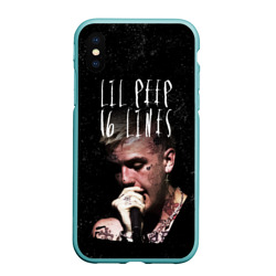 Чехол для iPhone XS Max матовый LIL Peep - 16 Lines