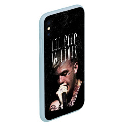 Чехол для iPhone XS Max матовый LIL Peep - 16 Lines - фото 2