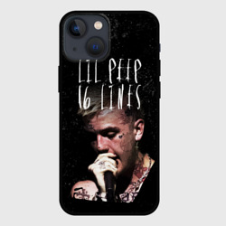 Чехол для iPhone 13 mini LIL Peep - 16 Lines