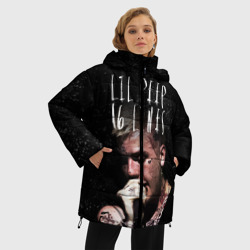 Женская зимняя куртка Oversize LIL Peep - 16 Lines - фото 2