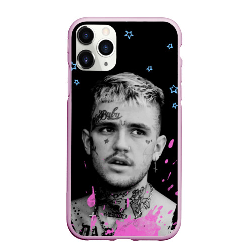 Чехол для iPhone 11 Pro матовый LIL Peep - Runaway, цвет розовый