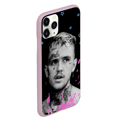 Чехол для iPhone 11 Pro матовый LIL Peep - Runaway, цвет розовый - фото 3