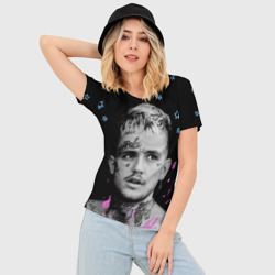 Женская футболка 3D Slim LIL Peep - Runaway - фото 2