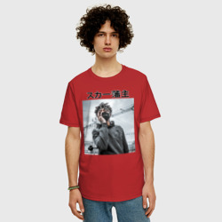 Мужская футболка хлопок Oversize Scarlxrd 2 - фото 2