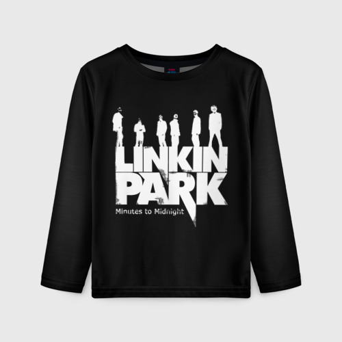 Детский лонгслив 3D Linkin Park Линкин Парк, цвет 3D печать