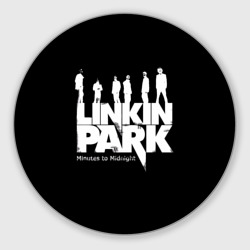 Круглый коврик для мышки Linkin Park Линкин Парк