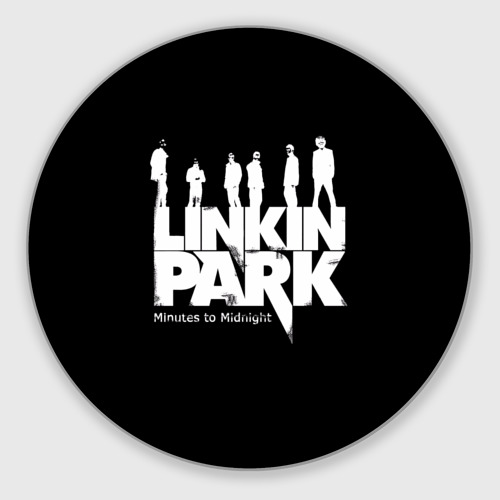 Круглый коврик для мышки Linkin Park Линкин Парк