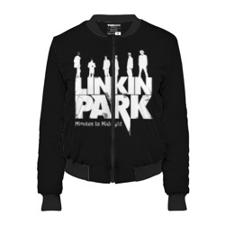 Женский бомбер 3D Linkin Park Линкин Парк