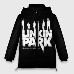 Женская зимняя куртка Oversize Linkin Park Линкин Парк