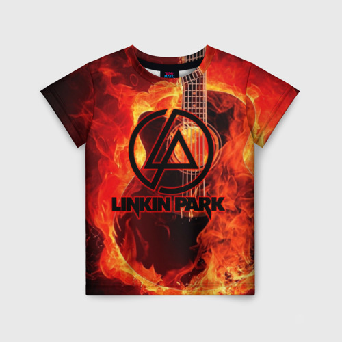 Детская футболка 3D Linkin Park, цвет 3D печать