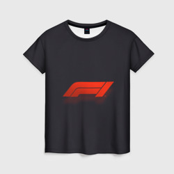 Женская футболка 3D Formula 1 Logo