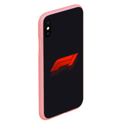 Чехол для iPhone XS Max матовый Formula 1 Logo - фото 2