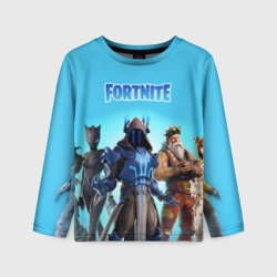Детский лонгслив 3D Fortnite winter season