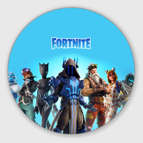 Коврик для мышки круглый FORTNITE WINTER SEASON Фото 01 Коврик для мышки круглый FORTNITE WINTER SEASON Фото 01